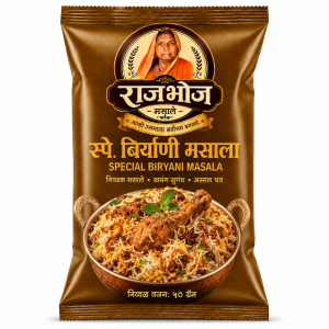 Home rajbhoj special biryani masala packet
